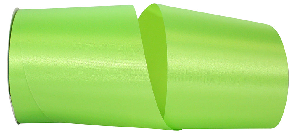 Citrus 4 Inch Satin Cooler Ribbon for Wreaths & Bows