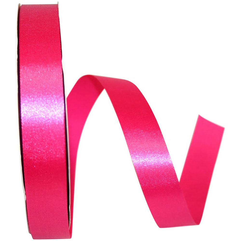 Cyclamen 7 8 Inch Satin Cooler Ribbon for Wreaths & Bows