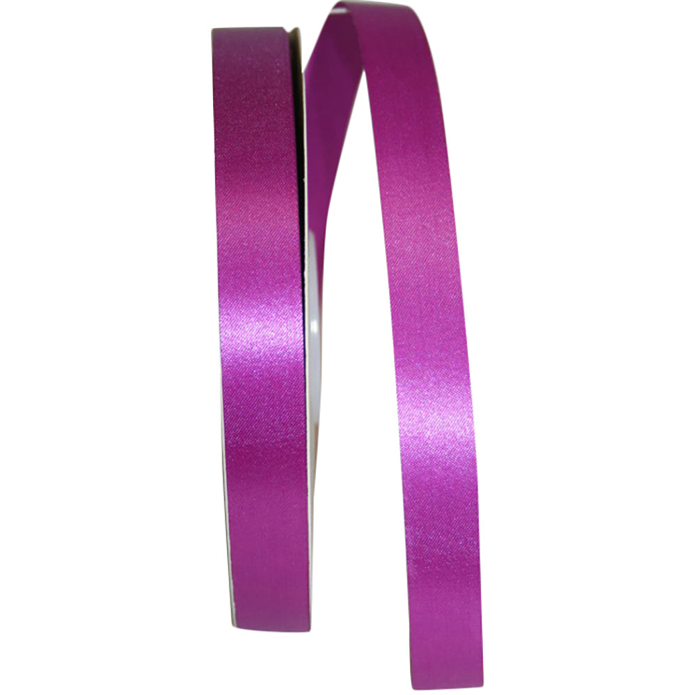 Fuchsia 5 8 Inch Satin Cooler Ribbon for Wreaths & Bows