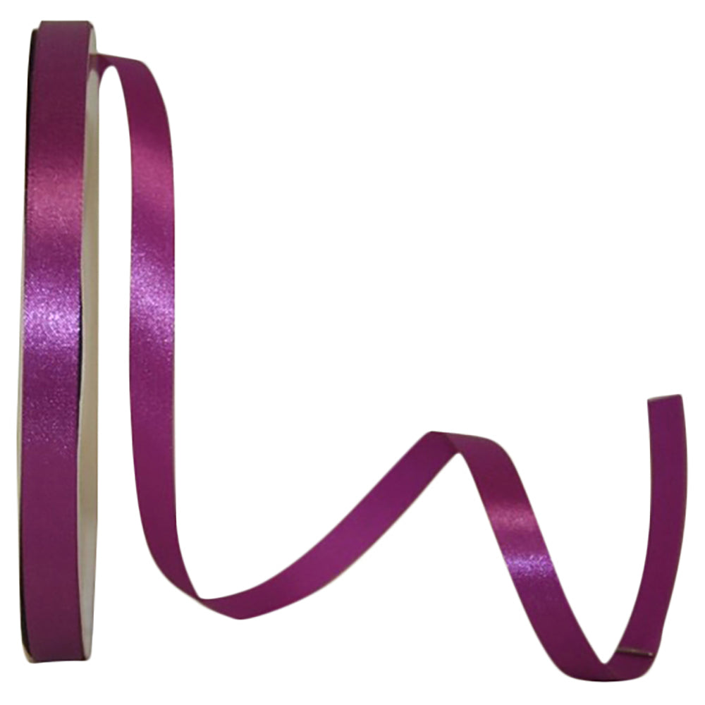 Fuchsia 3 8 Inch Satin Cooler Ribbon for Wreaths & Bows