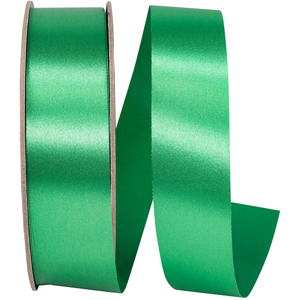 Kelly 1-3 8 Inch Satin Cooler Ribbon for Wreaths & Bows
