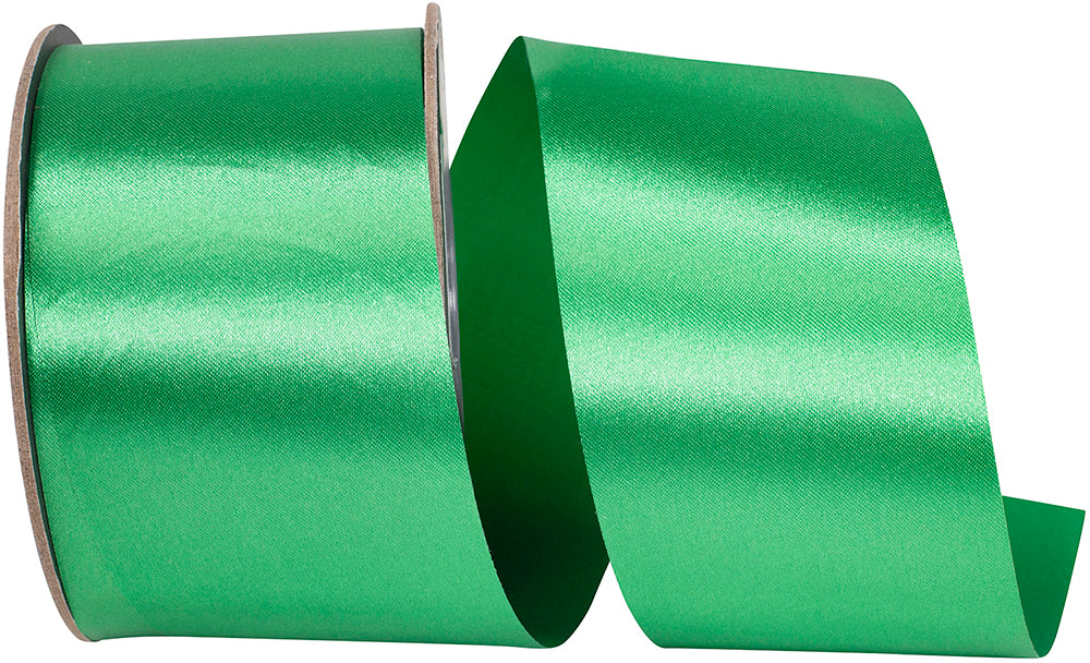 Kelly 2-1 2 Inch Satin Cooler Ribbon for Wreaths & Bows