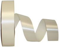 Ivory 1-3 8 Inch Satin Cooler Ribbon for Wreaths & Bows