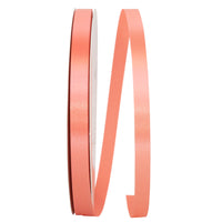 Coral 3 8 Inch Satin Cooler Ribbon for Wreaths & Bows