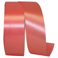 Coral 1-7 8 Inch Satin Cooler Ribbon for Wreaths & Bows