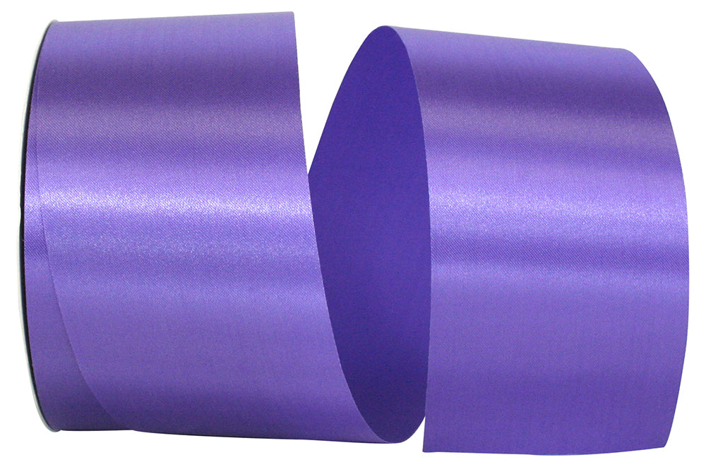 Grape 2-1 2 Inch Satin Cooler Ribbon for Wreaths & Bows