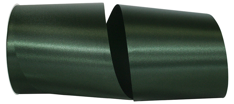 Hunter 4 Inch Satin Cooler Ribbon for Wreaths & Bows