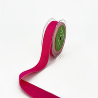 1 Inch Heavy Woven Ribbon with Color Woven Edge – 541-1-22 fuchsia/pink