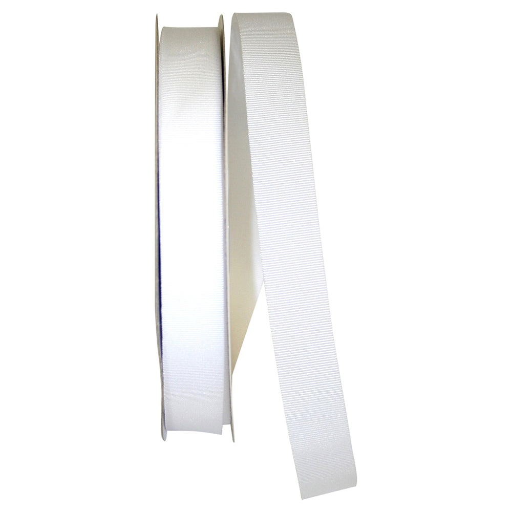 White 3 4 Inch Nylon Tape Ribbon for Wreaths & Bows