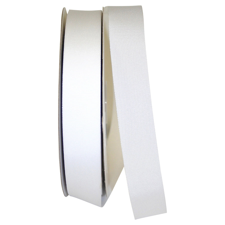 White 1 Inch Nylon Tape Ribbon for Wreaths & Bows