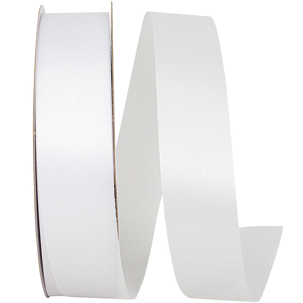 White 1-3 8 Inch Aqua Satin Cooler Ribbon for Wreaths & Bows