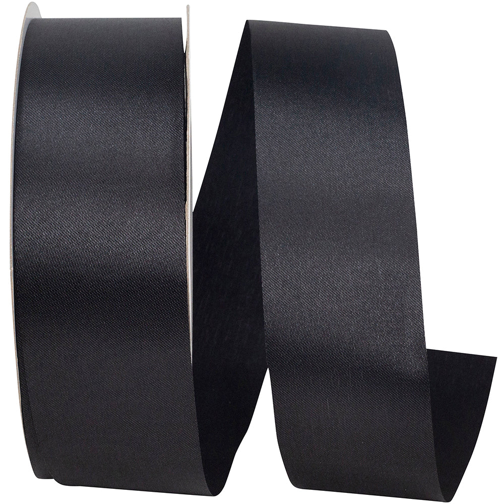Black 1-7 8 Inch Aqua Satin Cooler Ribbon for Wreaths & Bows
