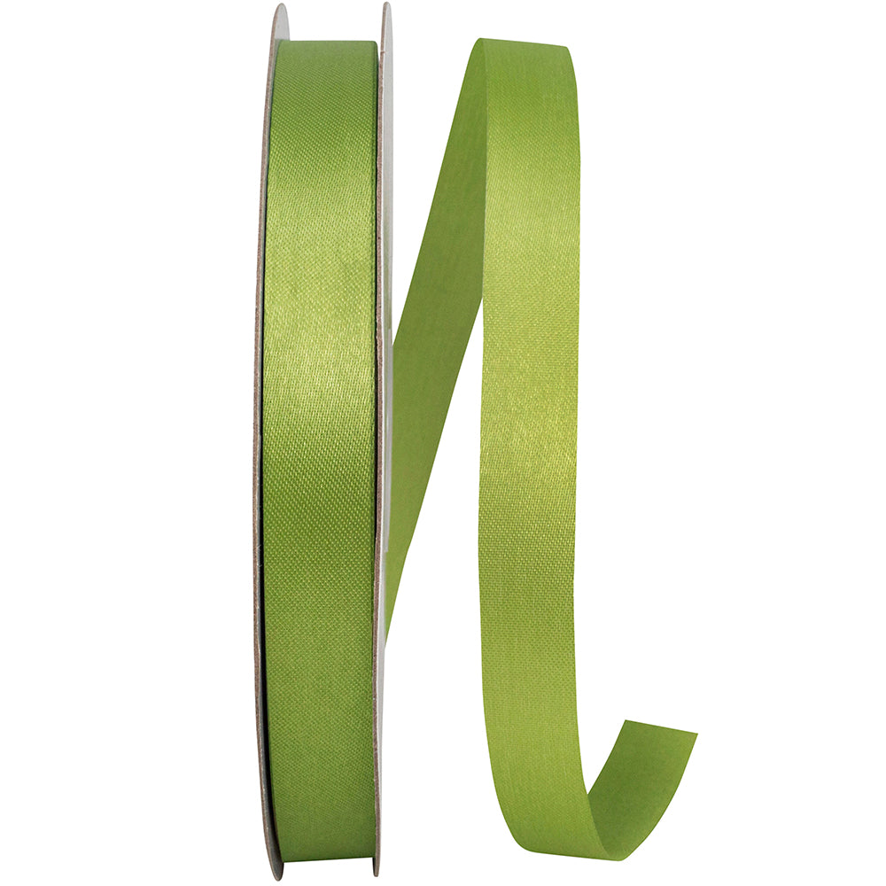 Moss 5 8 Inch Aqua Satin Cooler Ribbon for Wreaths & Bows