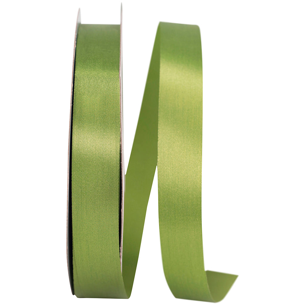 Moss 7 8 Inch Aqua Satin Cooler Ribbon for Wreaths & Bows