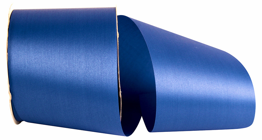 Royal 4 Inch Aqua Satin Cooler Ribbon for Wreaths & Bows