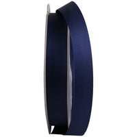 Navy 7 8 Inch Aqua Satin Cooler Ribbon for Wreaths & Bows