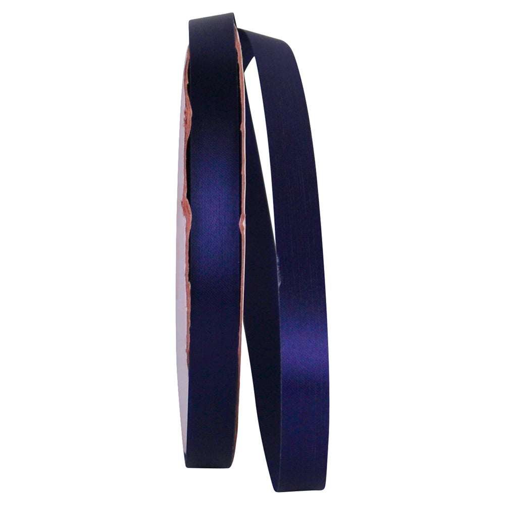 Navy 3 8 Inch Aqua Satin Cooler Ribbon for Wreaths & Bows