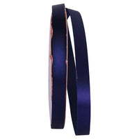Navy 3 8 Inch Aqua Satin Cooler Ribbon for Wreaths & Bows