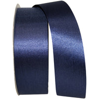 Navy 1-7 8 Inch Aqua Satin Cooler Ribbon for Wreaths & Bows