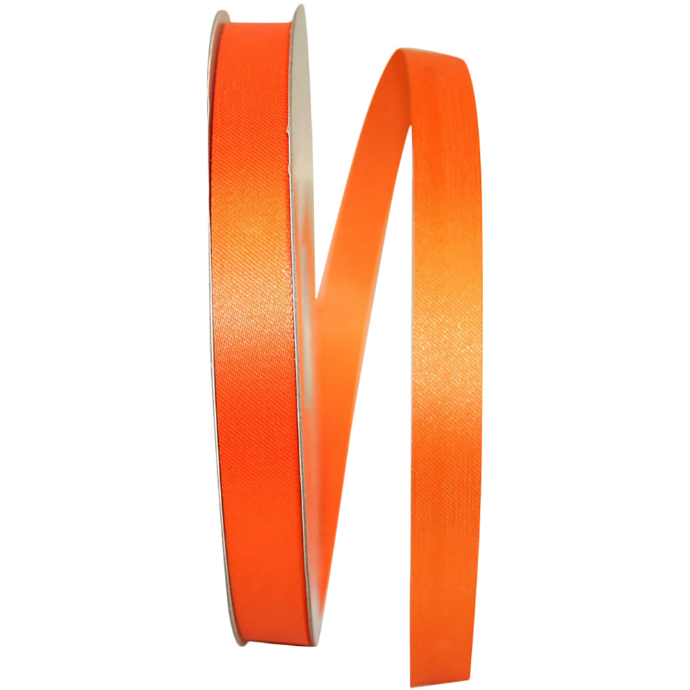 Orange 5 8 Inch Aqua Satin Cooler Ribbon for Wreaths & Bows