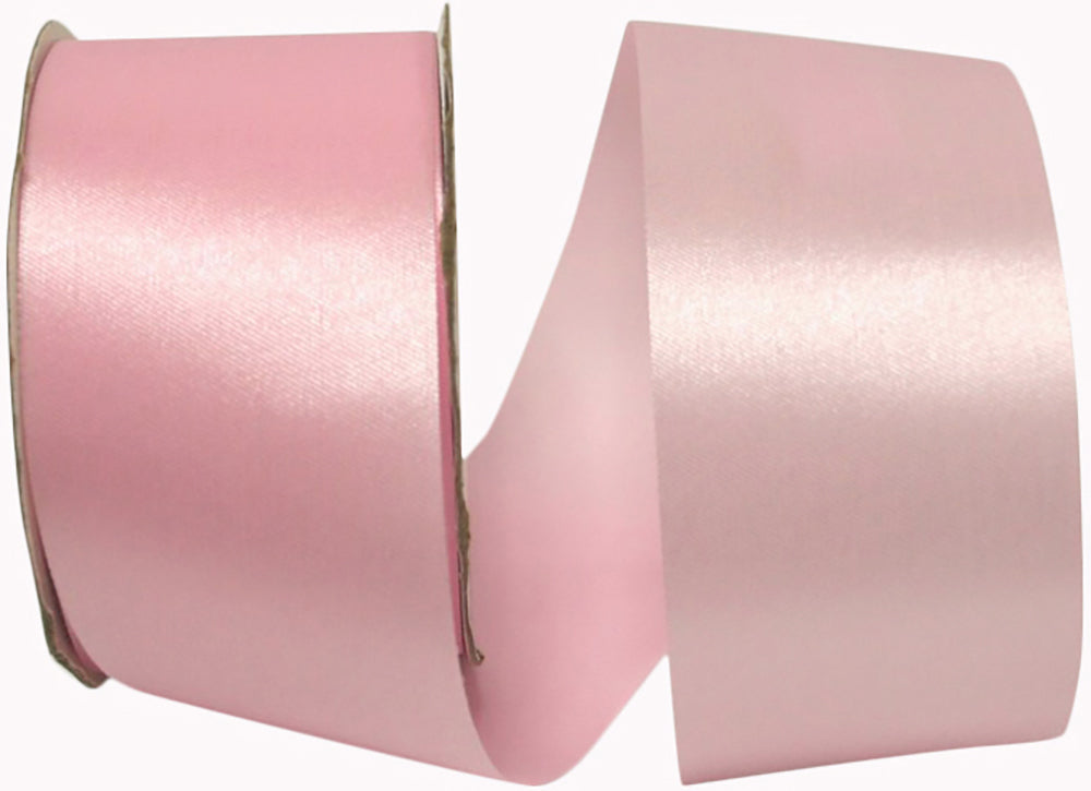 Pink 2-1 2 Inch Aqua Satin Cooler Ribbon for Wreaths & Bows