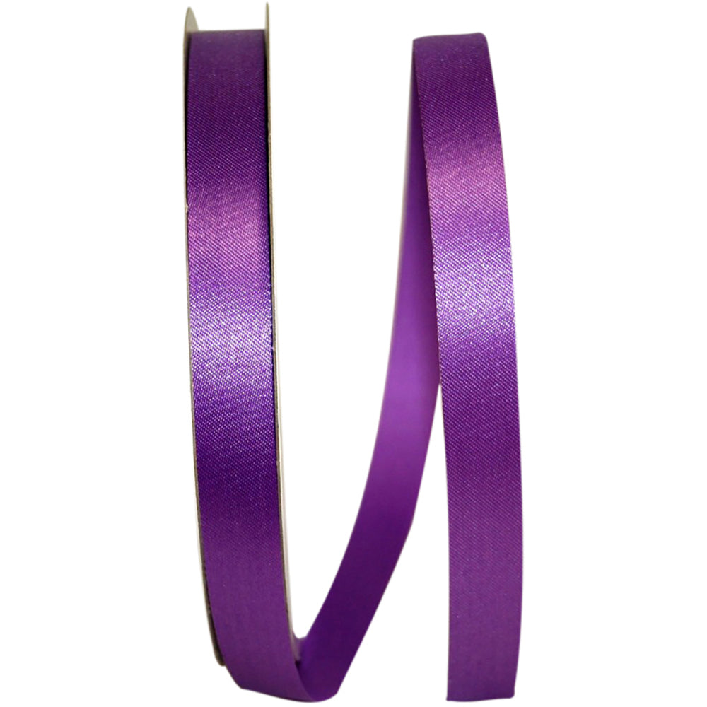 Purple 5 8 Inch Aqua Satin Cooler Ribbon for Wreaths & Bows