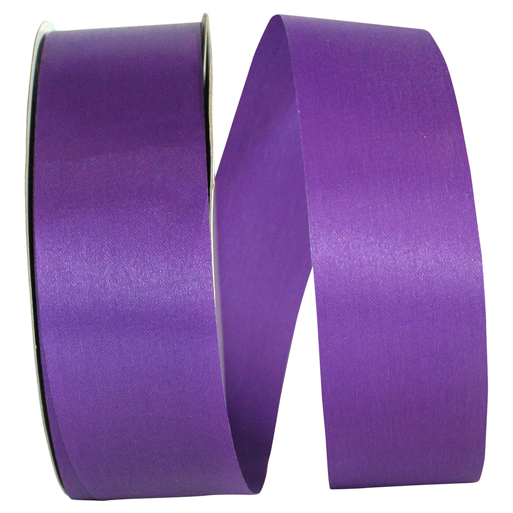 Purple 1-7 8 Inch Aqua Satin Cooler Ribbon for Wreaths & Bows