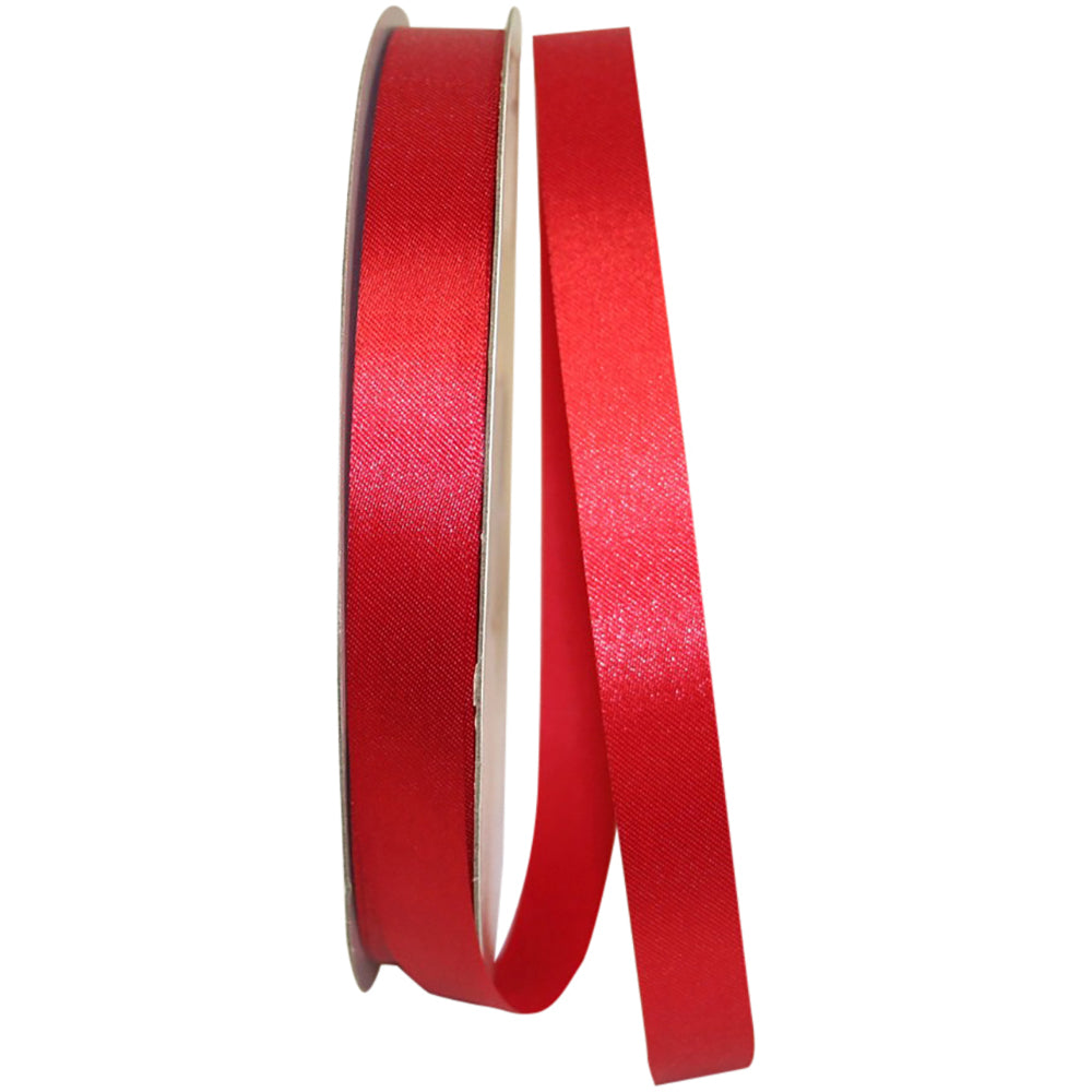 Red 5 8 Inch Aqua Satin Cooler Ribbon for Wreaths & Bows