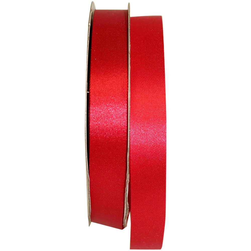 Red 7 8 Inch Aqua Satin Cooler Ribbon for Wreaths & Bows