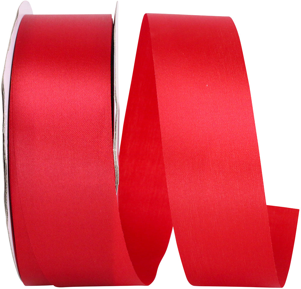 Red 1-7 8 Inch Aqua Satin Cooler Ribbon for Wreaths & Bows