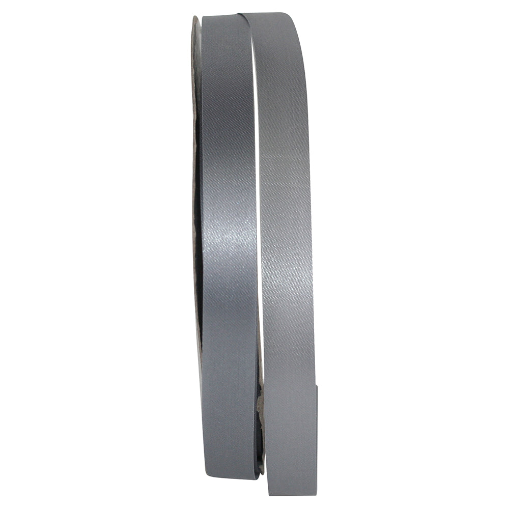 Silver 5 8 Inch Aqua Satin Cooler Ribbon for Wreaths & Bows