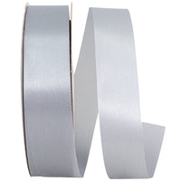 Silver 1-3 8 Inch Aqua Satin Cooler Ribbon for Wreaths & Bows