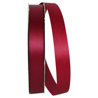 Burgundy Aqua Satin Cooler Ribbon 7/8 Inch for Wreaths