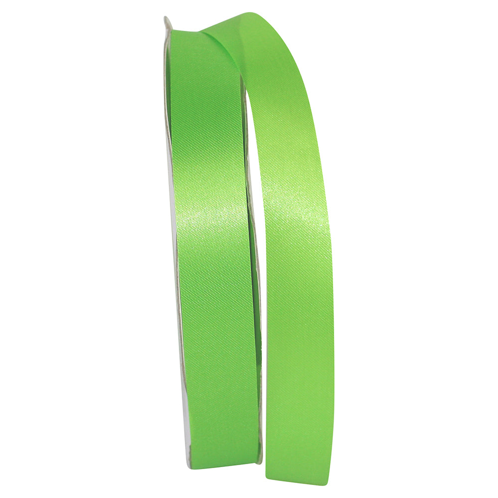 Citrus 7 8 Inch Aqua Satin Cooler Ribbon for Wreaths & Bows