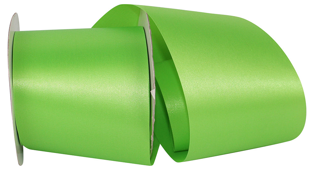 Citrus 4 Inch Aqua Satin Cooler Ribbon for Wreaths & Bows
