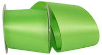 Citrus 4 Inch Aqua Satin Cooler Ribbon for Wreaths & Bows