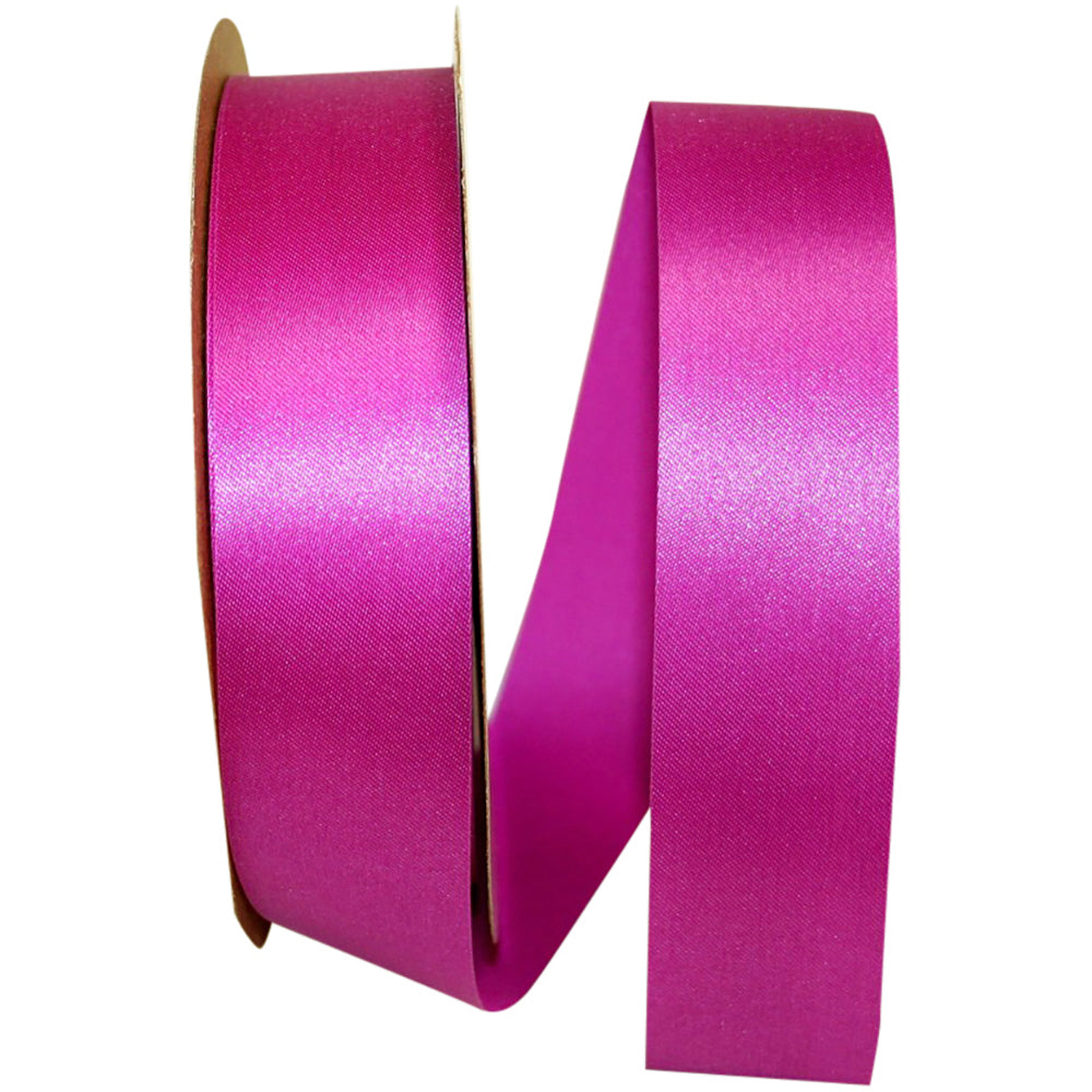Fuchsia 1-3 8 Inch Aqua Satin Cooler Ribbon for Wreaths & Bows