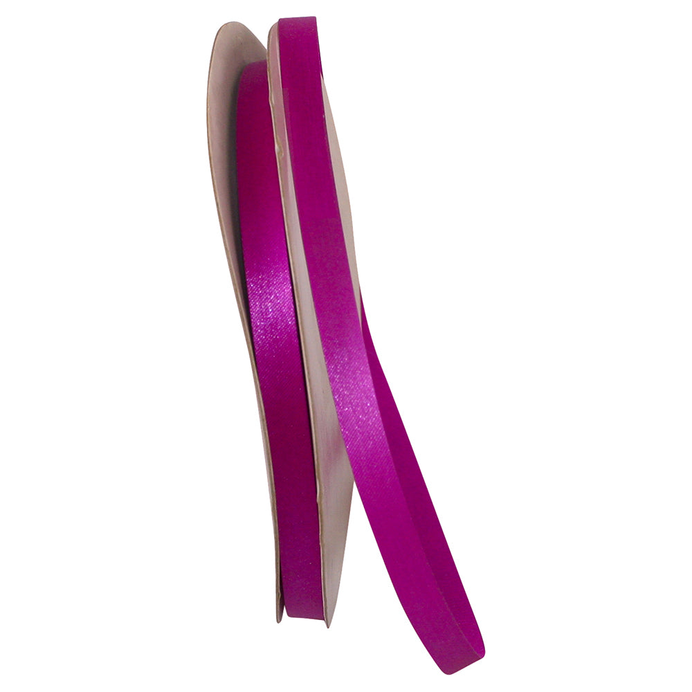 Fuchsia 3 8 Inch Aqua Satin Cooler Ribbon for Wreaths & Bows