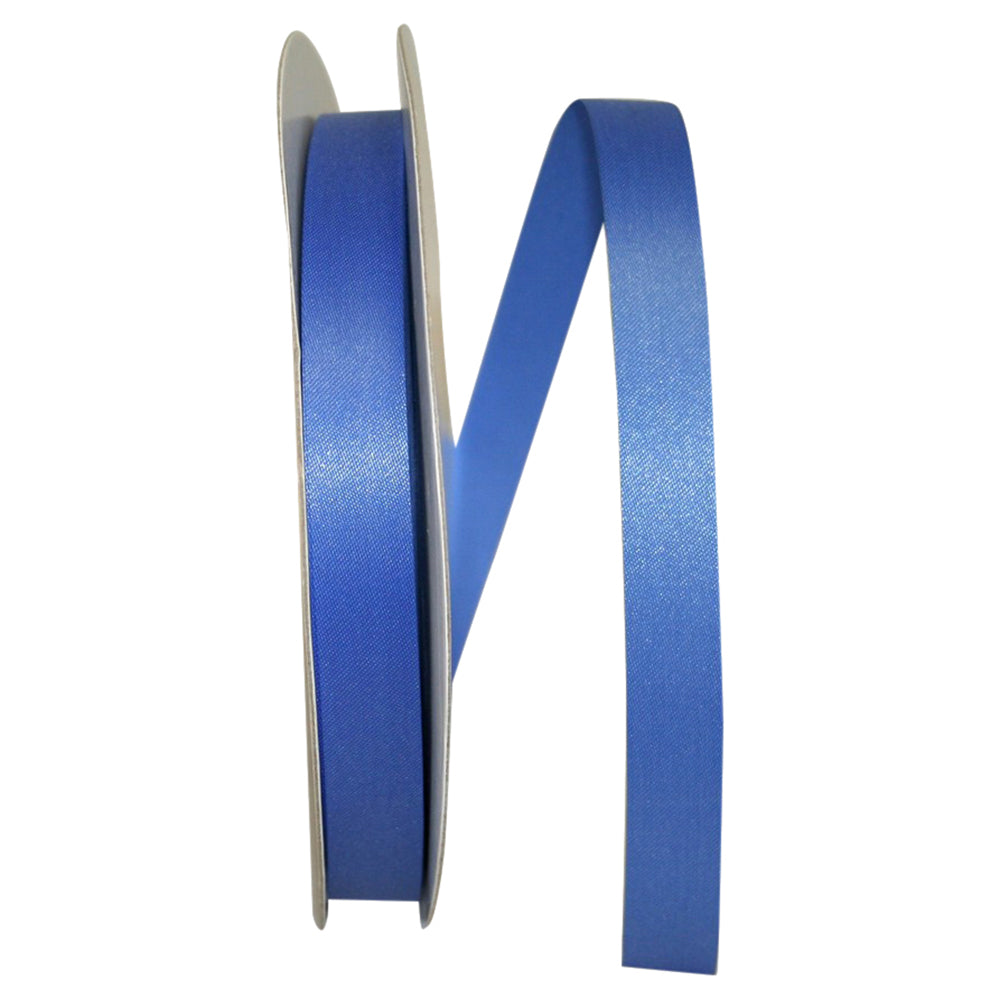 French 5 8 Inch Aqua Satin Cooler Ribbon for Wreaths & Bows
