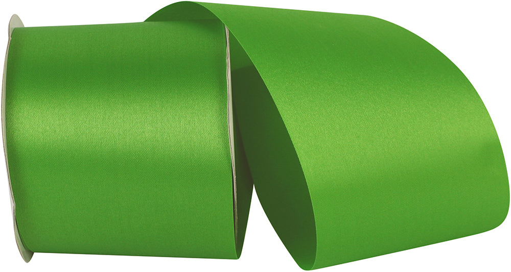 Emerald 4 Inch Aqua Satin Cooler Ribbon for Wreaths & Bows