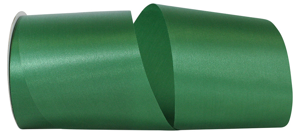 Holiday 4 Inch Aqua Satin Cooler Ribbon for Wreaths & Bows