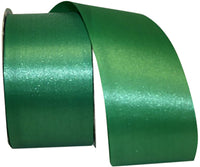 Holiday 2-1 2 Inch Aqua Satin Cooler Ribbon for Wreaths & Bows