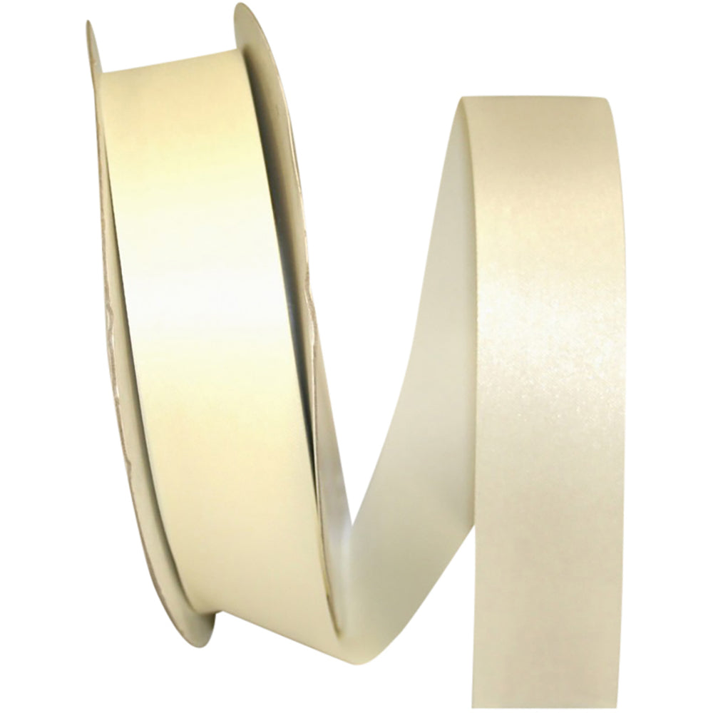 Eggshell 1-3 8 Inch Aqua Satin Cooler Ribbon for Wreaths & Bows