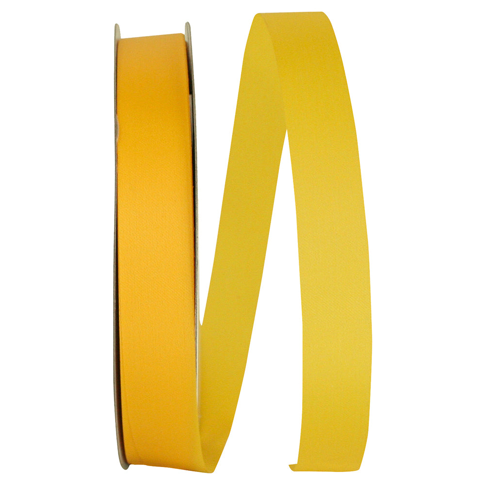 Yellow 7 8 Inch Aqua Satin Cooler Ribbon for Wreaths & Bows