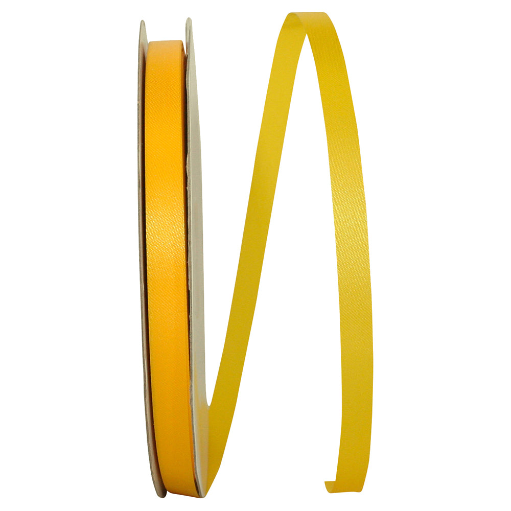 Yellow 3 8 Inch Aqua Satin Cooler Ribbon for Wreaths & Bows
