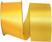 Yellow 2-1 2 Inch Aqua Satin Cooler Ribbon for Wreaths & Bows