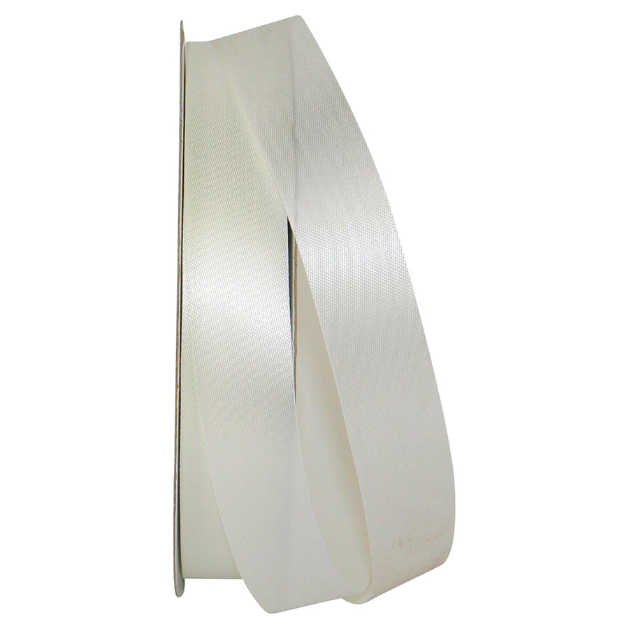 Ivory 7 8 Inch Aqua Satin Cooler Ribbon for Wreaths & Bows