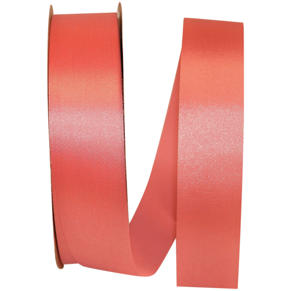 Coral 1-3 8 Inch Aqua Satin Cooler Ribbon for Wreaths & Bows
