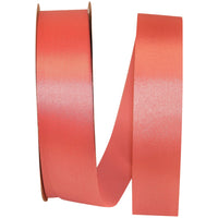 Coral 1-3 8 Inch Aqua Satin Cooler Ribbon for Wreaths & Bows