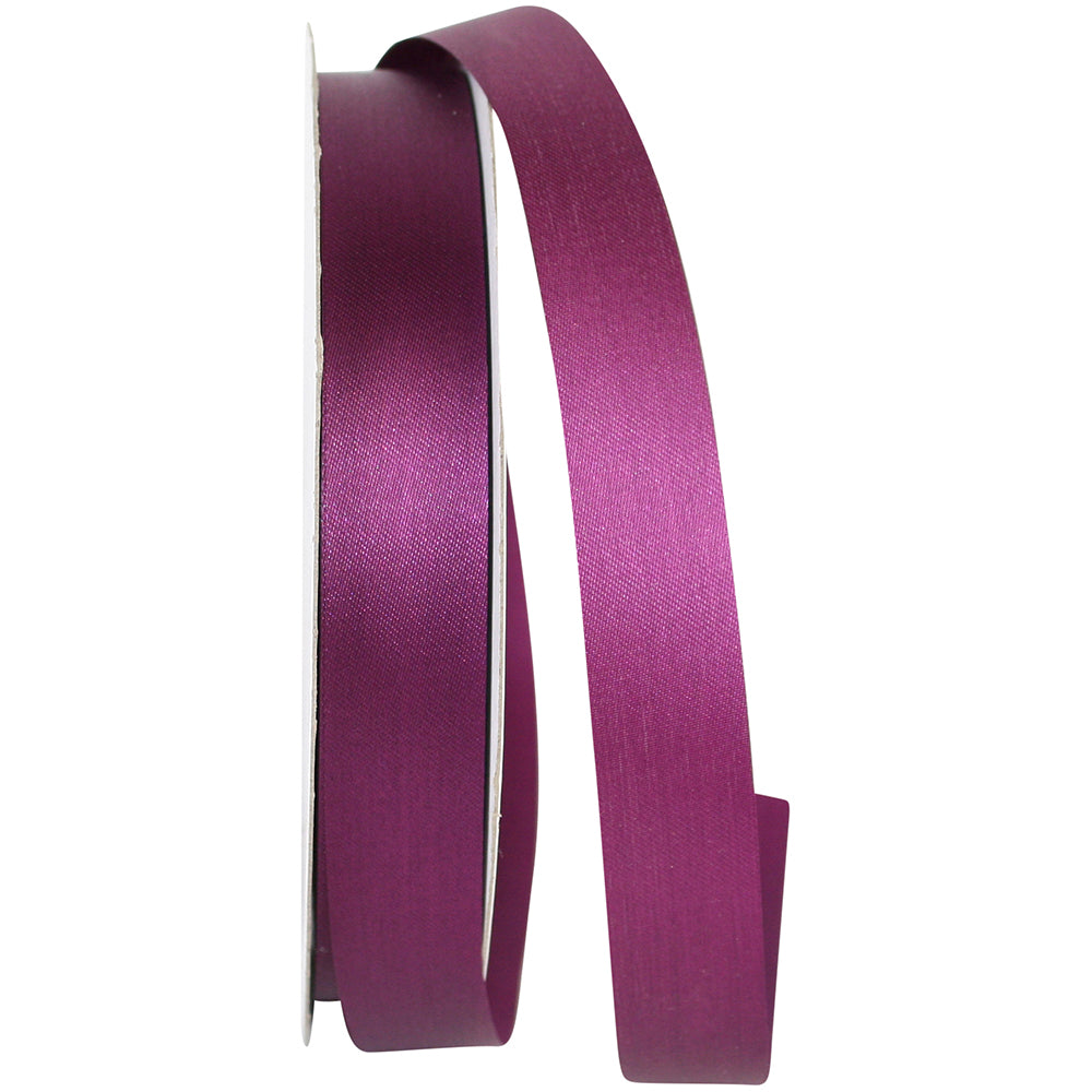 Plum 7 8 Inch Aqua Satin Cooler Ribbon for Wreaths & Bows